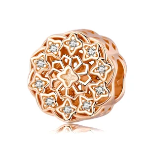 (kép) PANDORA típusú rózsaablak charm - SCC1279
