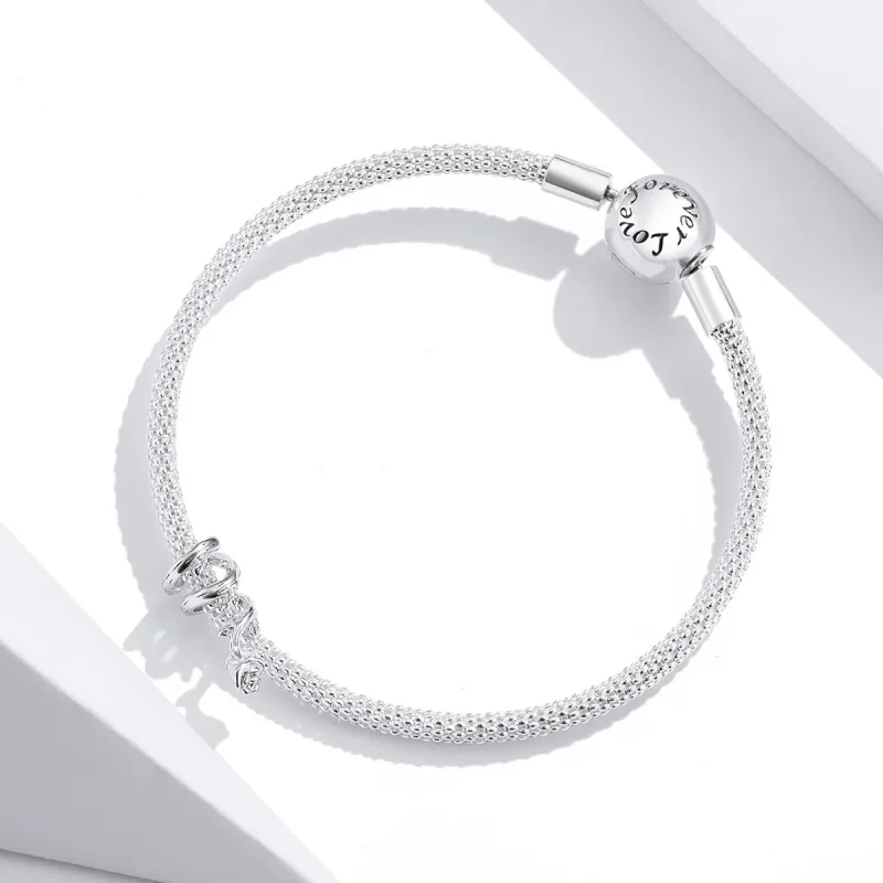(kép) PANDORA típusú rózsaszőlő charm - BSC310 - Megtekintés 3