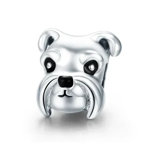 PANDORA típusú schnauzer charm - SCC835 (kép) PANDORA típusú schnauzer charm - SCC835