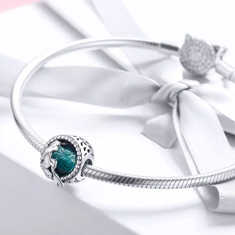 (kép) PANDORA típusú sellő kisasszony charm - SCC894 - Megtekintés 4