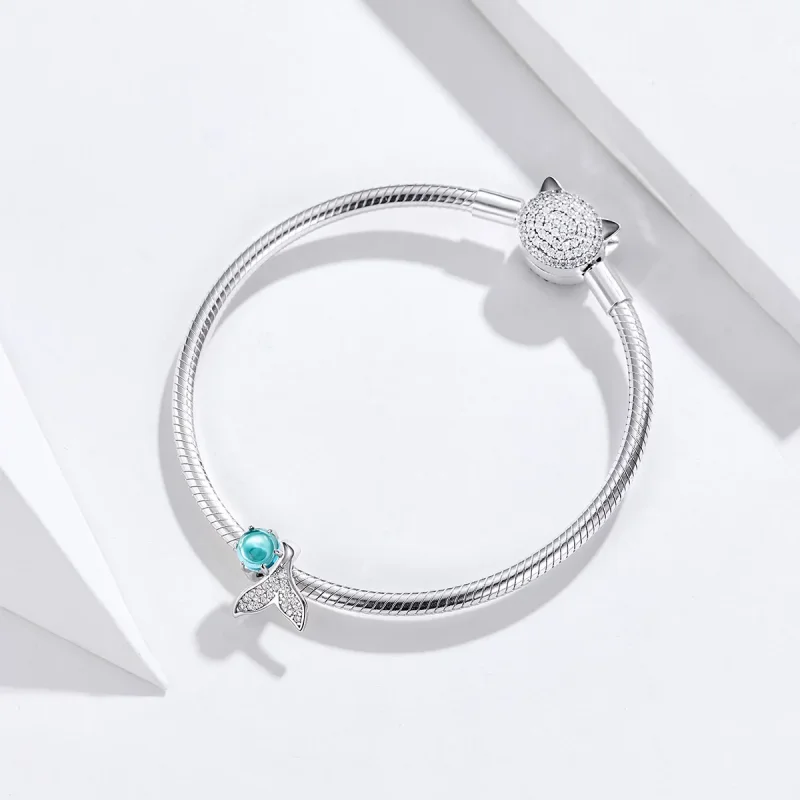 (kép) PANDORA típusú sellő könnyei charm - SCC1226 - Megtekintés 4
