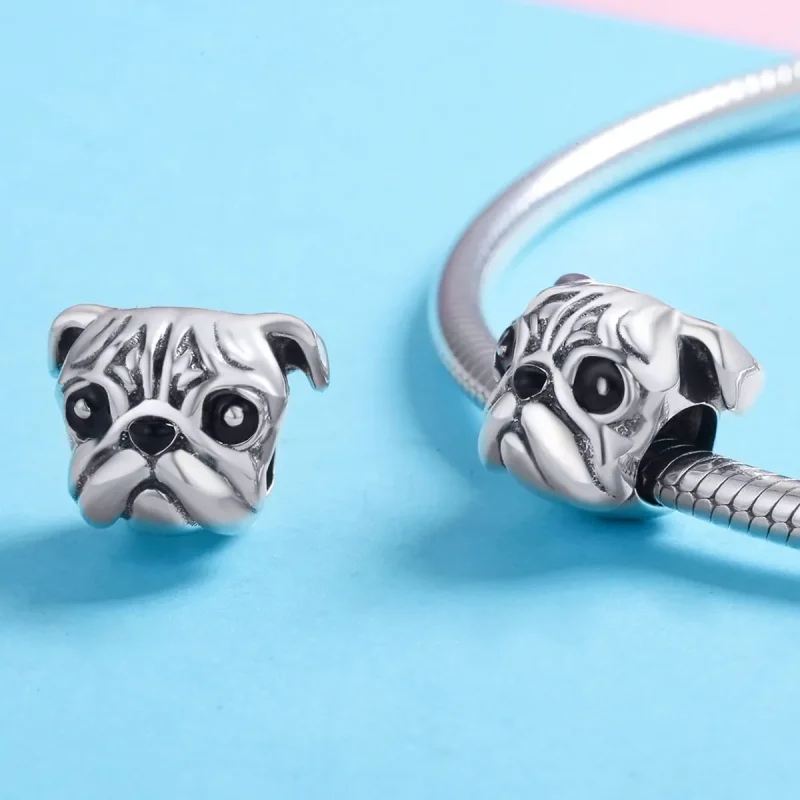 (kép) PANDORA típusú shar-pei kutya charm - SCC834 - Megtekintés 3