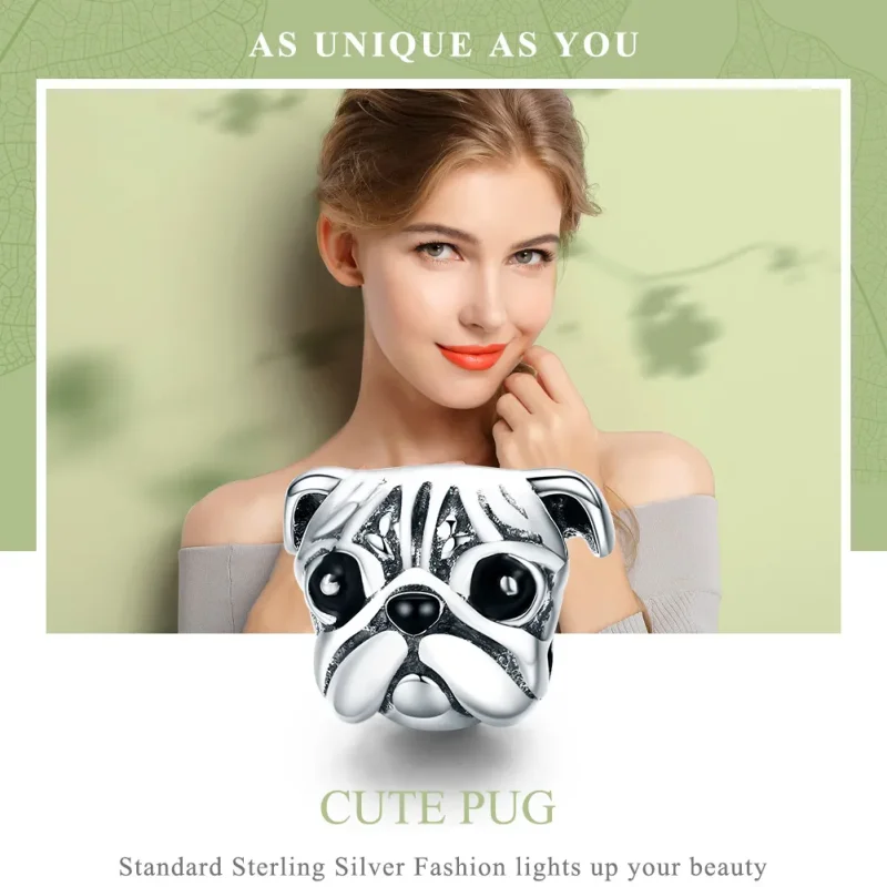 (kép) PANDORA típusú shar-pei kutya charm - SCC834 - Megtekintés 6