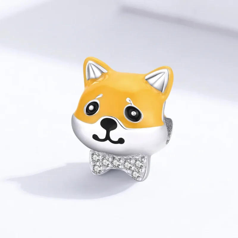 (kép) PANDORA típusú shiba inu charm - BSC188 - Megtekintés 3