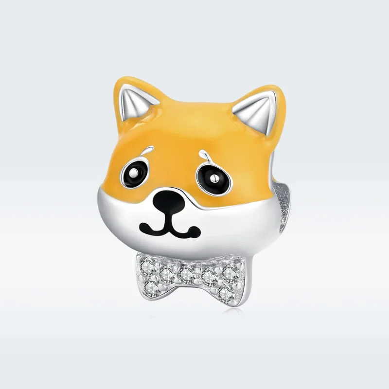 (kép) PANDORA típusú shiba inu charm - BSC188 - Megtekintés 5