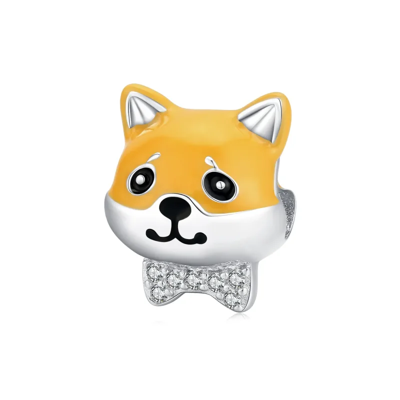 (kép) PANDORA típusú shiba inu charm - BSC188