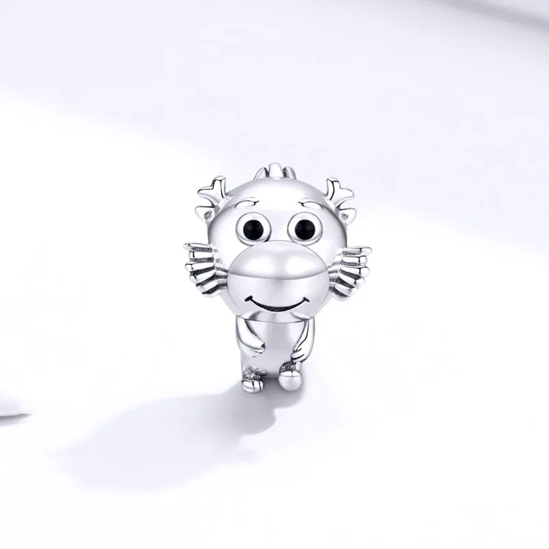 (kép) PANDORA típusú sárkány baba charm - SCC1489 - Megtekintés 2