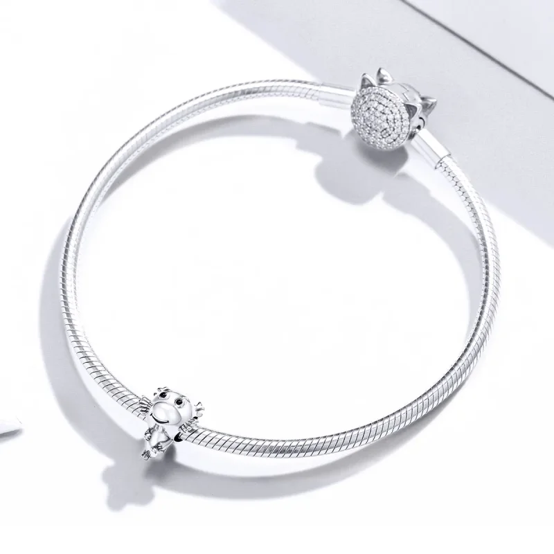 (kép) PANDORA típusú sárkány baba charm - SCC1489 - Megtekintés 3