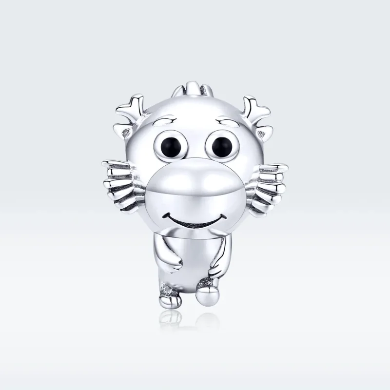 (kép) PANDORA típusú sárkány baba charm - SCC1489 - Megtekintés 5
