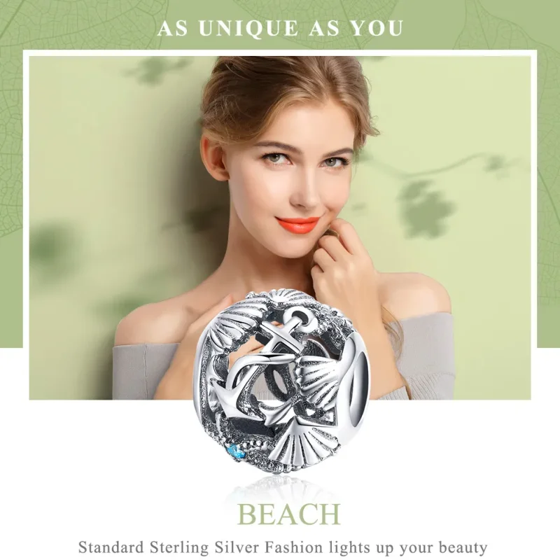 (kép) PANDORA típusú strand charm - SCC995 - Megtekintés 6