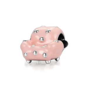 (kép) PANDORA típusú szegecs kanapé charm - SCC1854