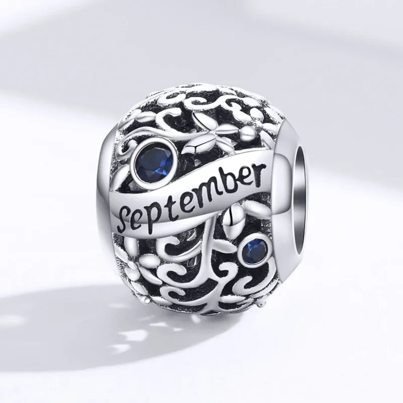 (kép) PANDORA típusú szeptember birthstone charm - SCC1385-9 - Megtekintés 4