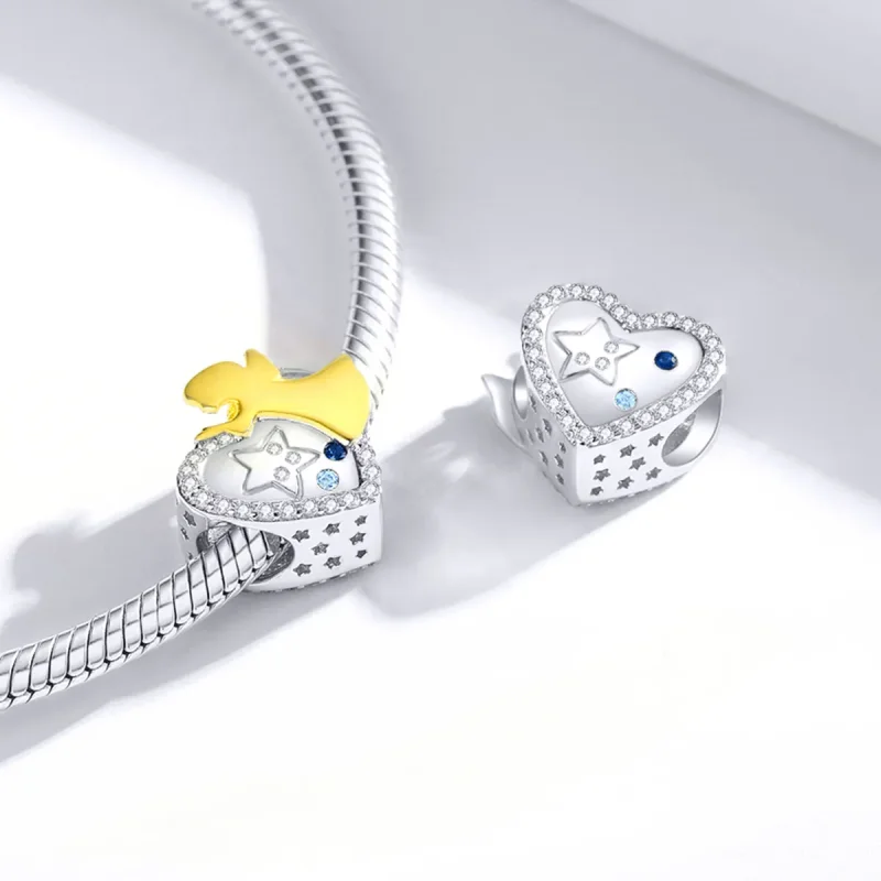 (kép) PANDORA típusú Szerelem angyal Charm - SCC1732 - Megtekintés 4