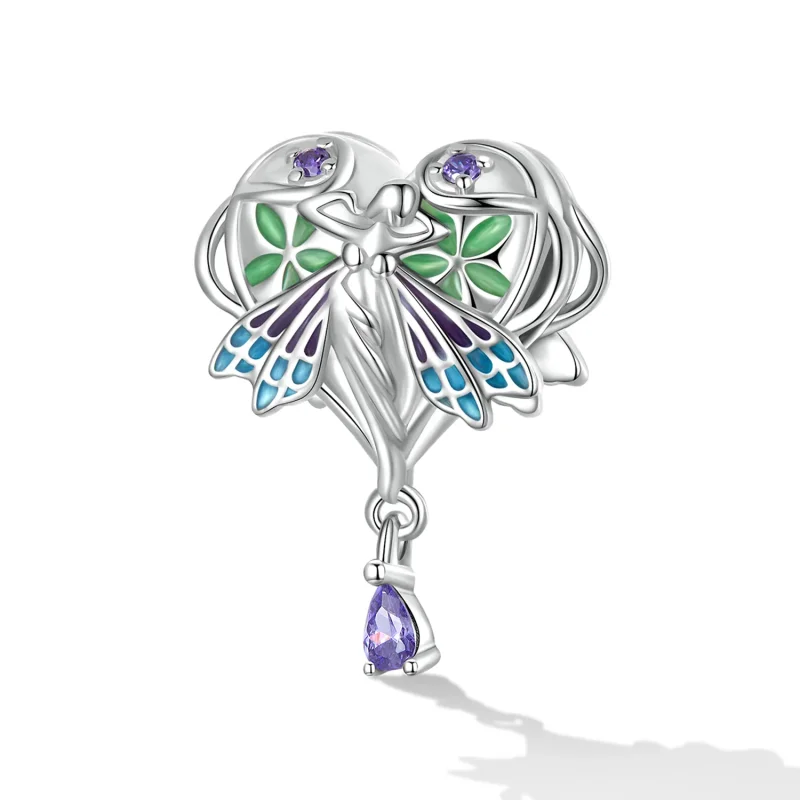 (kép) PANDORA típusú Szerelem angyal Charm - SCC2296 - Megtekintés 2