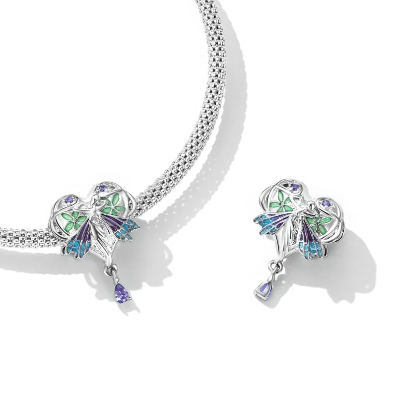 (kép) PANDORA típusú Szerelem angyal Charm - SCC2296 - Megtekintés 4