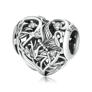 (kép) PANDORA típusú Szerelem kert Charm - SCC2098