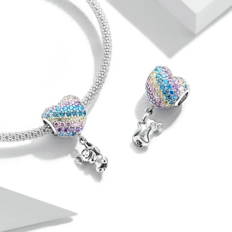 (kép) PANDORA típusú Szerelem Léggömb Koala Charm - SCC2116 - Megtekintés 4