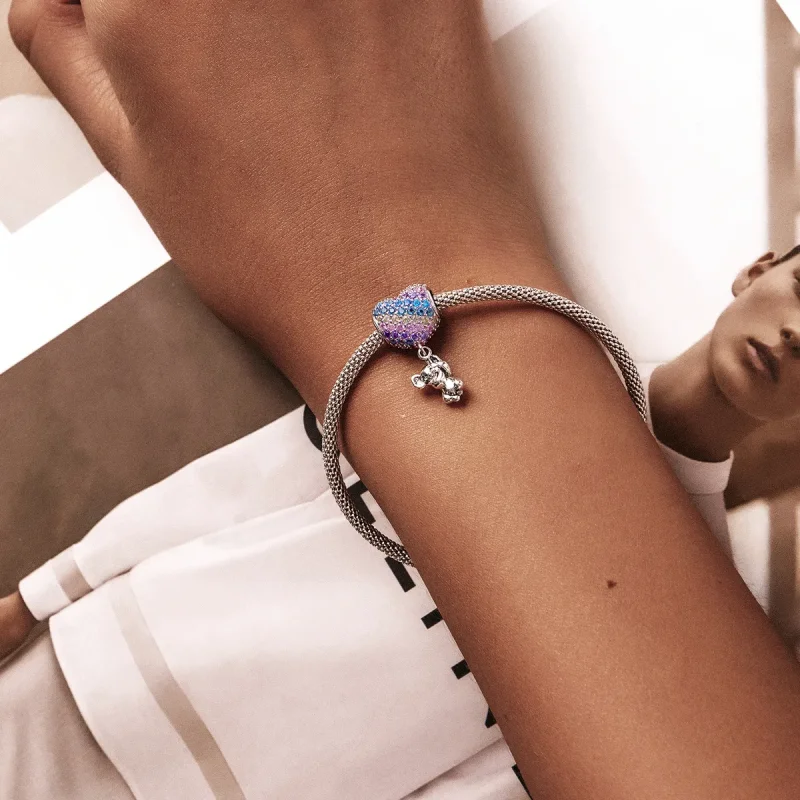 (kép) PANDORA típusú Szerelem Léggömb Koala Charm - SCC2116 - Megtekintés 6