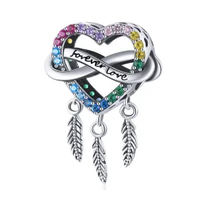 (kép) PANDORA típusú Szerelem álomfogó Charm - BSC506