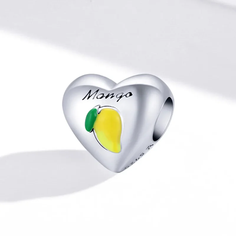 (kép) PANDORA típusú Szerelem Mangó Charm - SCC1952 - Megtekintés 2