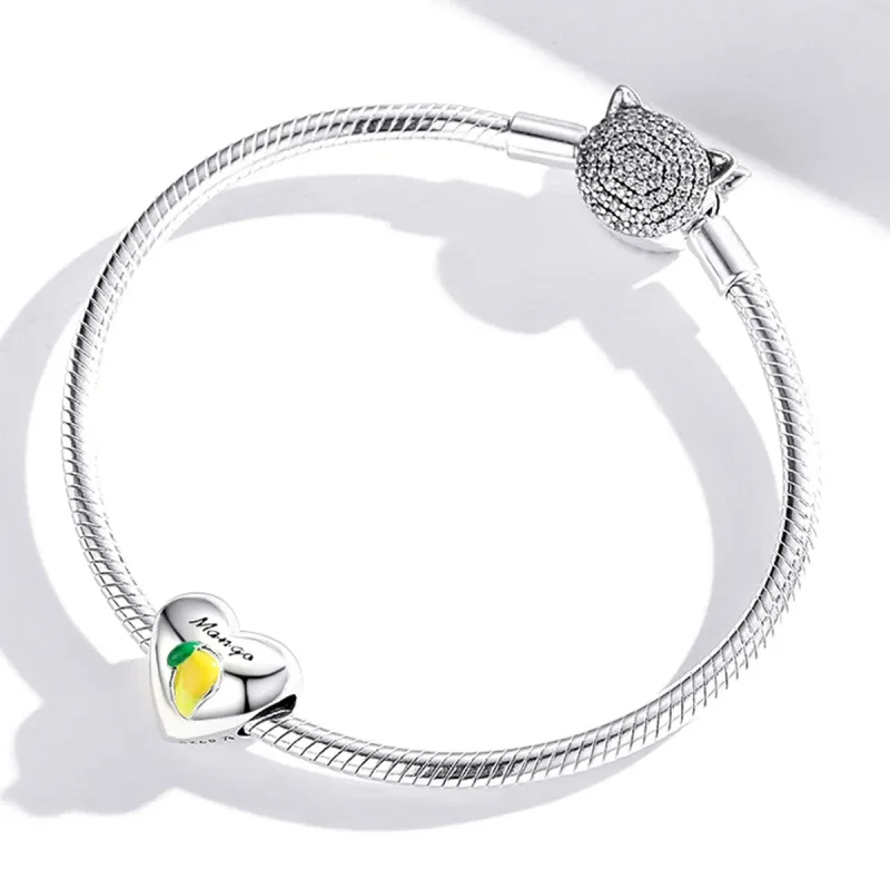 (kép) PANDORA típusú Szerelem Mangó Charm - SCC1952 - Megtekintés 4