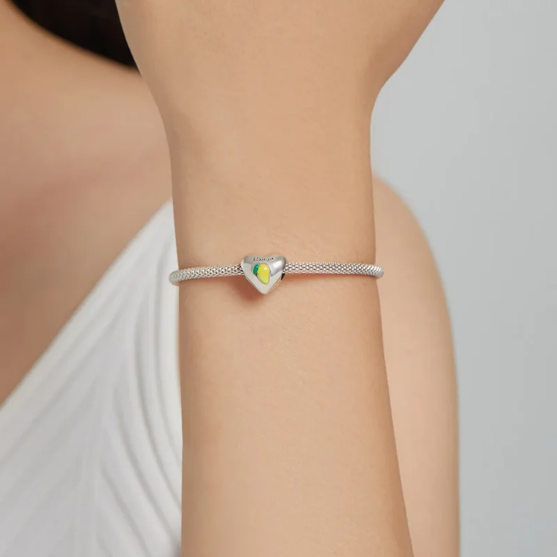 (kép) PANDORA típusú Szerelem Mangó Charm - SCC1952 - Megtekintés 5