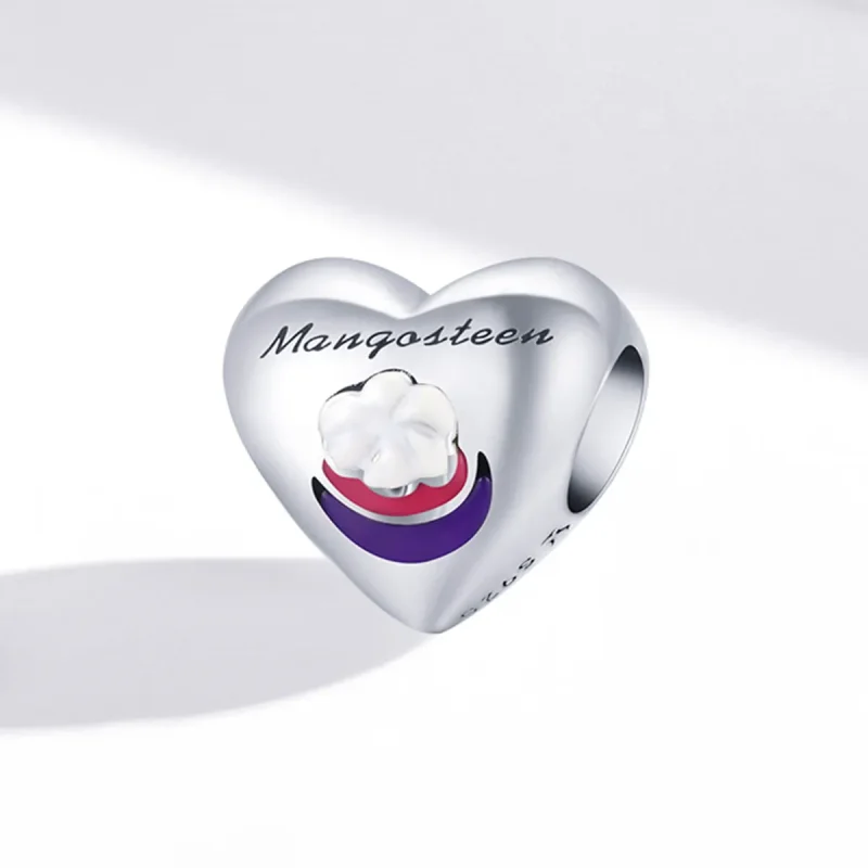 (kép) PANDORA típusú Szerelem Mangosztán Charm - SCC1954 - Megtekintés 2