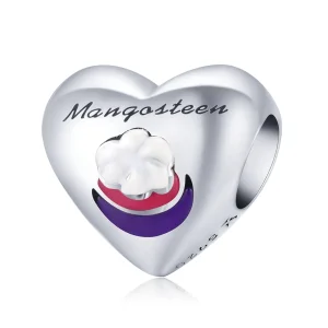 (kép) PANDORA típusú Szerelem Mangosztán Charm - SCC1954