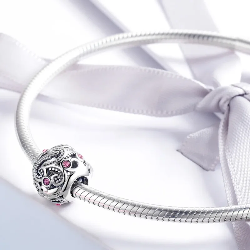 (kép) PANDORA típusú szerelem messenger charm - SCC1014 - Megtekintés 3