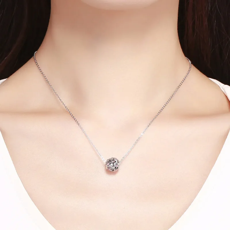 (kép) PANDORA típusú szerelem messenger charm - SCC1014 - Megtekintés 5