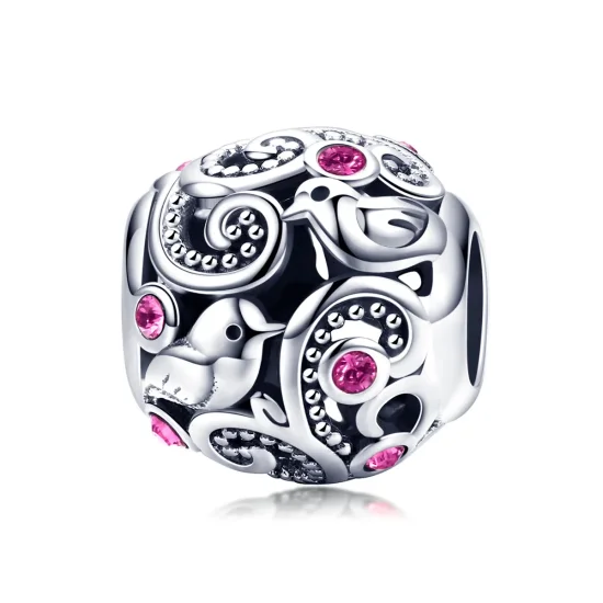 (kép) PANDORA típusú szerelem messenger charm - SCC1014