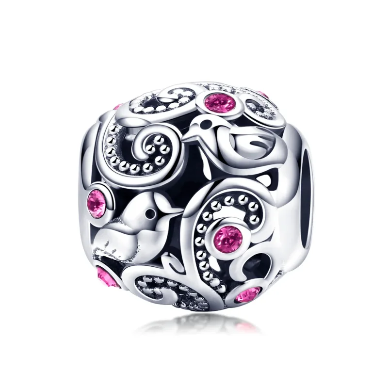 (kép) PANDORA típusú szerelem messenger charm - SCC1014