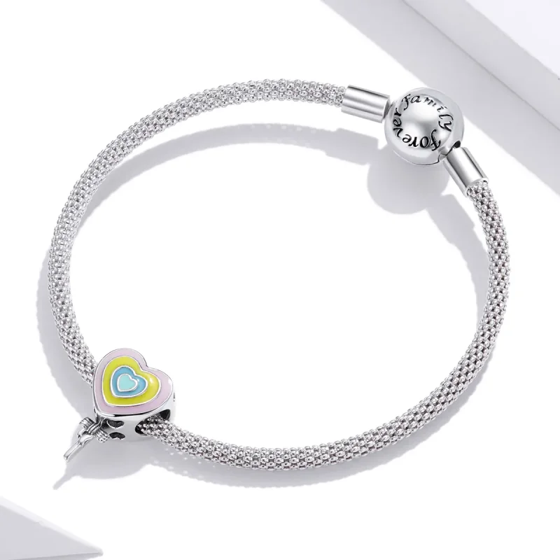 (kép) PANDORA típusú szerelem nyalóka charm - SCC1746 - Megtekintés 3