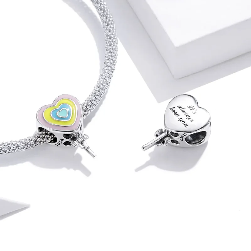 (kép) PANDORA típusú szerelem nyalóka charm - SCC1746 - Megtekintés 4