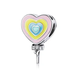(kép) PANDORA típusú szerelem nyalóka charm - SCC1746
