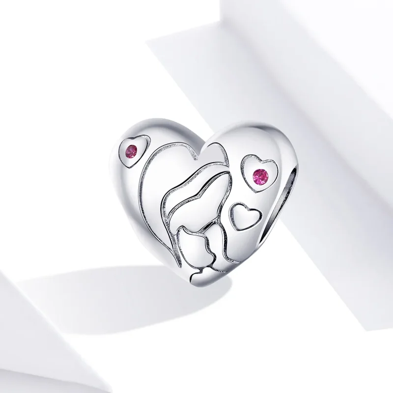 (kép) PANDORA típusú szerelmes csillag charm - BSC216 - Megtekintés 4