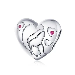 (kép) PANDORA típusú szerelmes csillag charm - BSC216