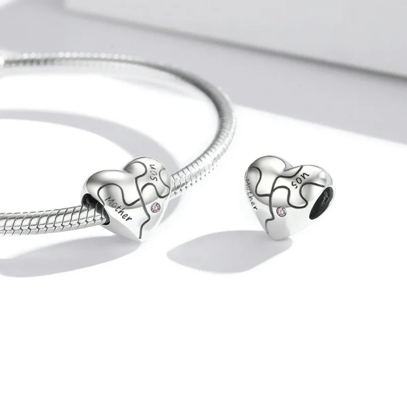 (kép) PANDORA típusú Szerelmi puzzle Charm - SCC1976 - Megtekintés 4