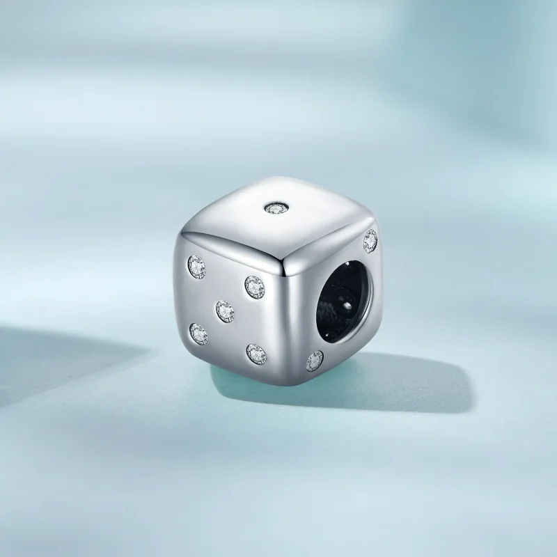 (kép) PANDORA típusú Szerencsés kocka Charm - SCC2362 - Megtekintés 2