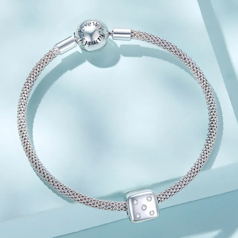(kép) PANDORA típusú Szerencsés kocka Charm - SCC2362 - Megtekintés 4