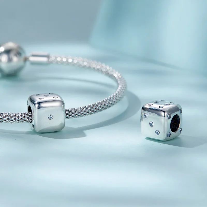 (kép) PANDORA típusú Szerencsés kocka Charm - SCC2362 - Megtekintés 6