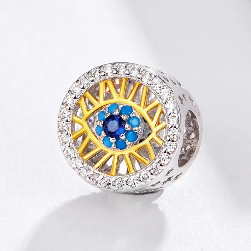 (kép) PANDORA típusú Szerencsés szem Charm - BSC080 - Megtekintés 2