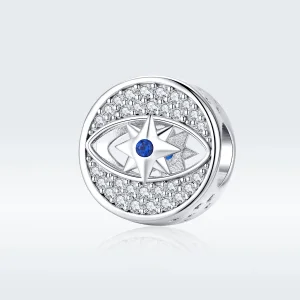 (kép) PANDORA típusú szerencsés szem charm - SCC1368