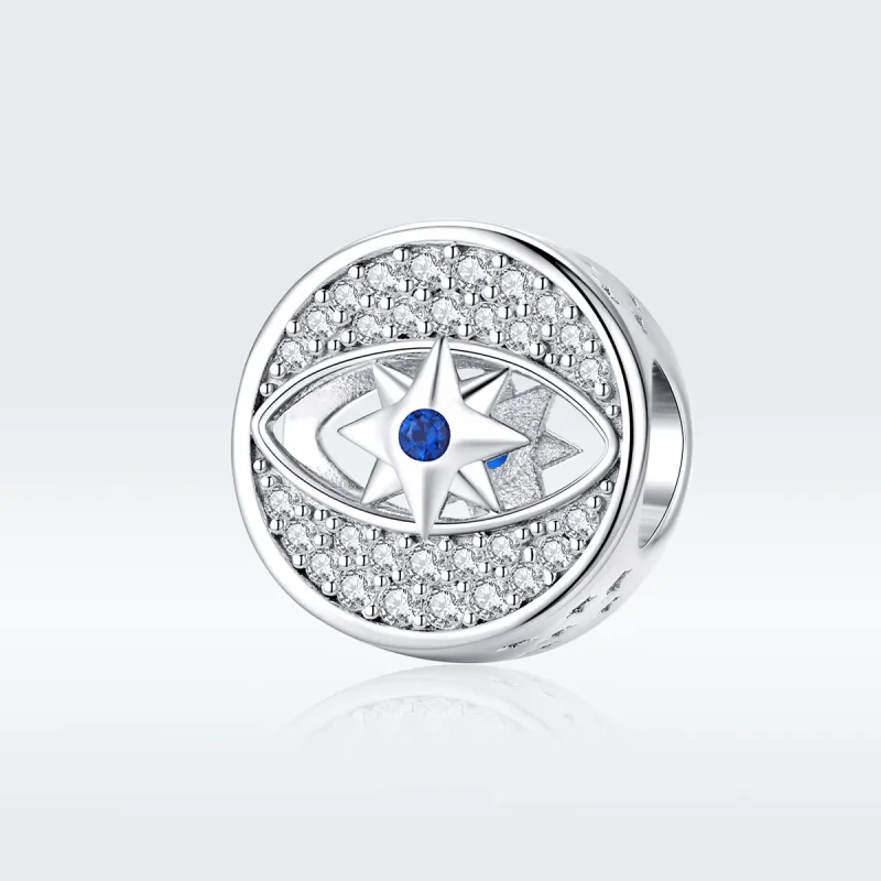 (kép) PANDORA típusú szerencsés szem charm - SCC1368