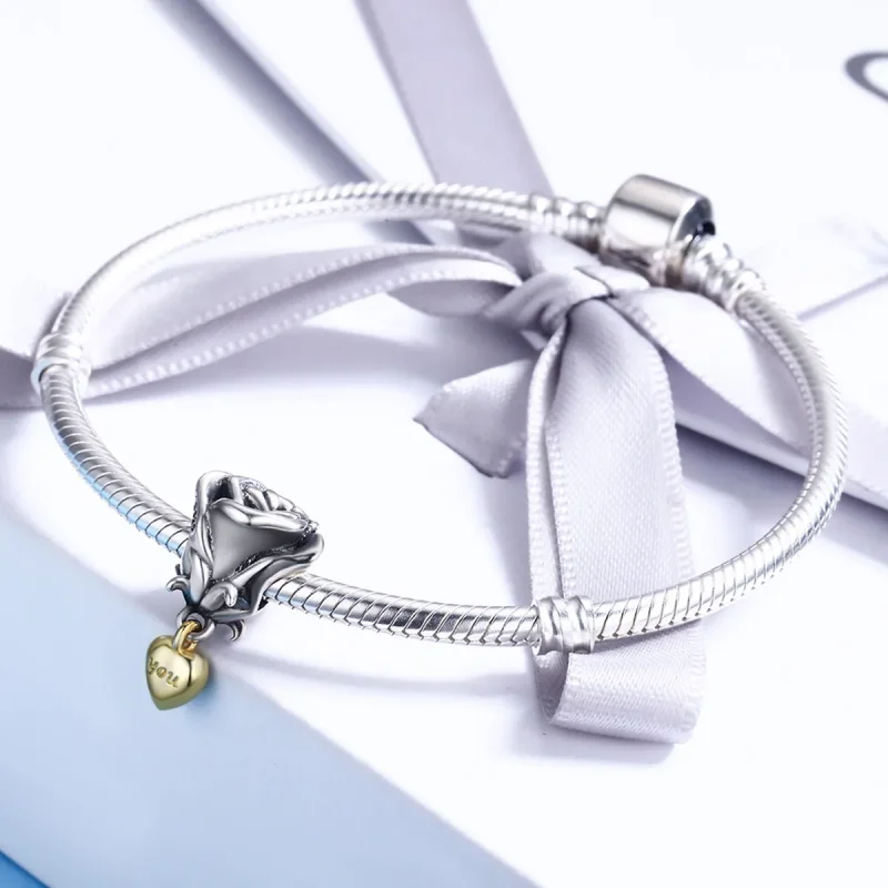 (kép) PANDORA típusú szeretlek charm - SCC455 - Megtekintés 5