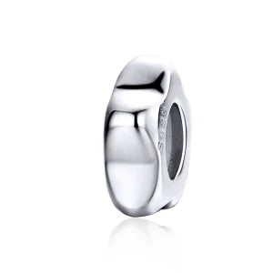 PANDORA típusú szilva virág spacer charm - SCC1168 (kép) PANDORA típusú szilva virág spacer charm - SCC1168