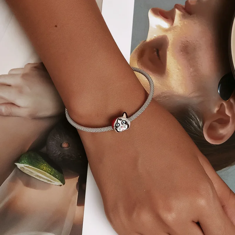 (kép) PANDORA típusú Sziámi macska Charm - SCC2090 - Megtekintés 5