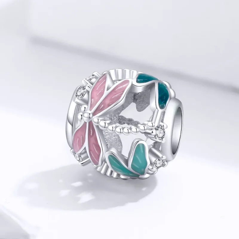 (kép) PANDORA típusú szitakötő charm - BSC198 - Megtekintés 2