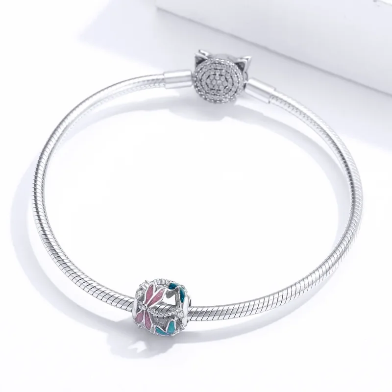 (kép) PANDORA típusú szitakötő charm - BSC198 - Megtekintés 3
