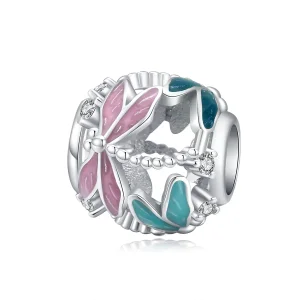 (kép) PANDORA típusú szitakötő charm - BSC198